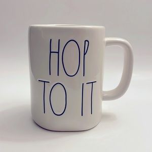 Rae Dunn Hop to it Mug